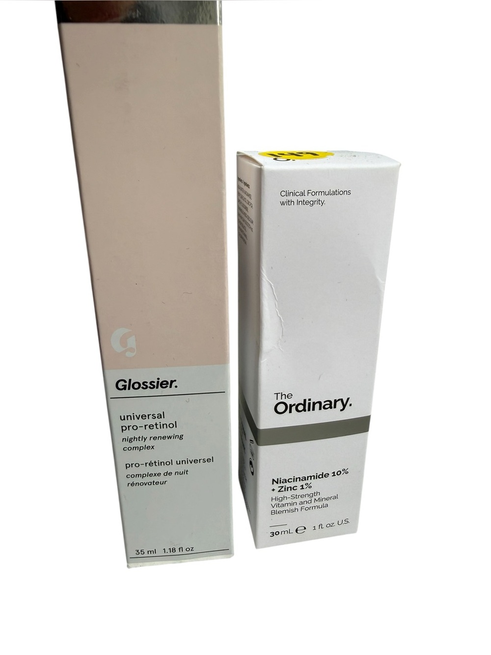 Fix your skin set: Glossier retinol, The Ordinary serum, Retinol body scrub - Picture 3 of 5